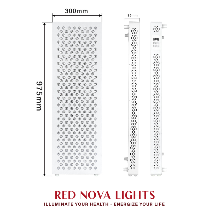 Red Nova Light 1500 Digital – Full-Body Red & Near-Infrared Therapy Panel (630–850nm)