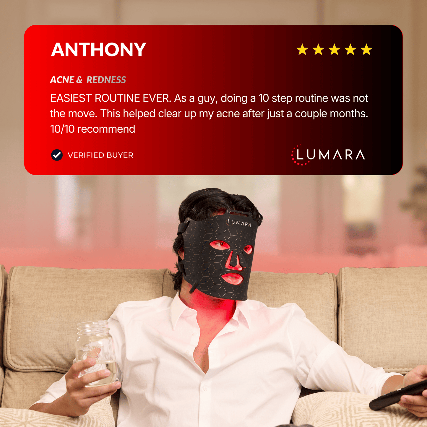 Advanced Micro-LED Light Therapy Mask