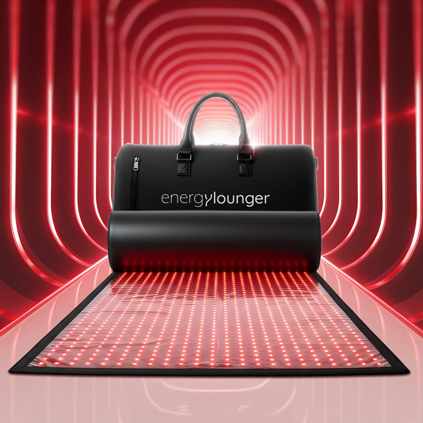 EnergyLounger Full-Body Red & Near-Infrared Light Therapy Blanket Complimentary Upgrade: Includes travel carry case.