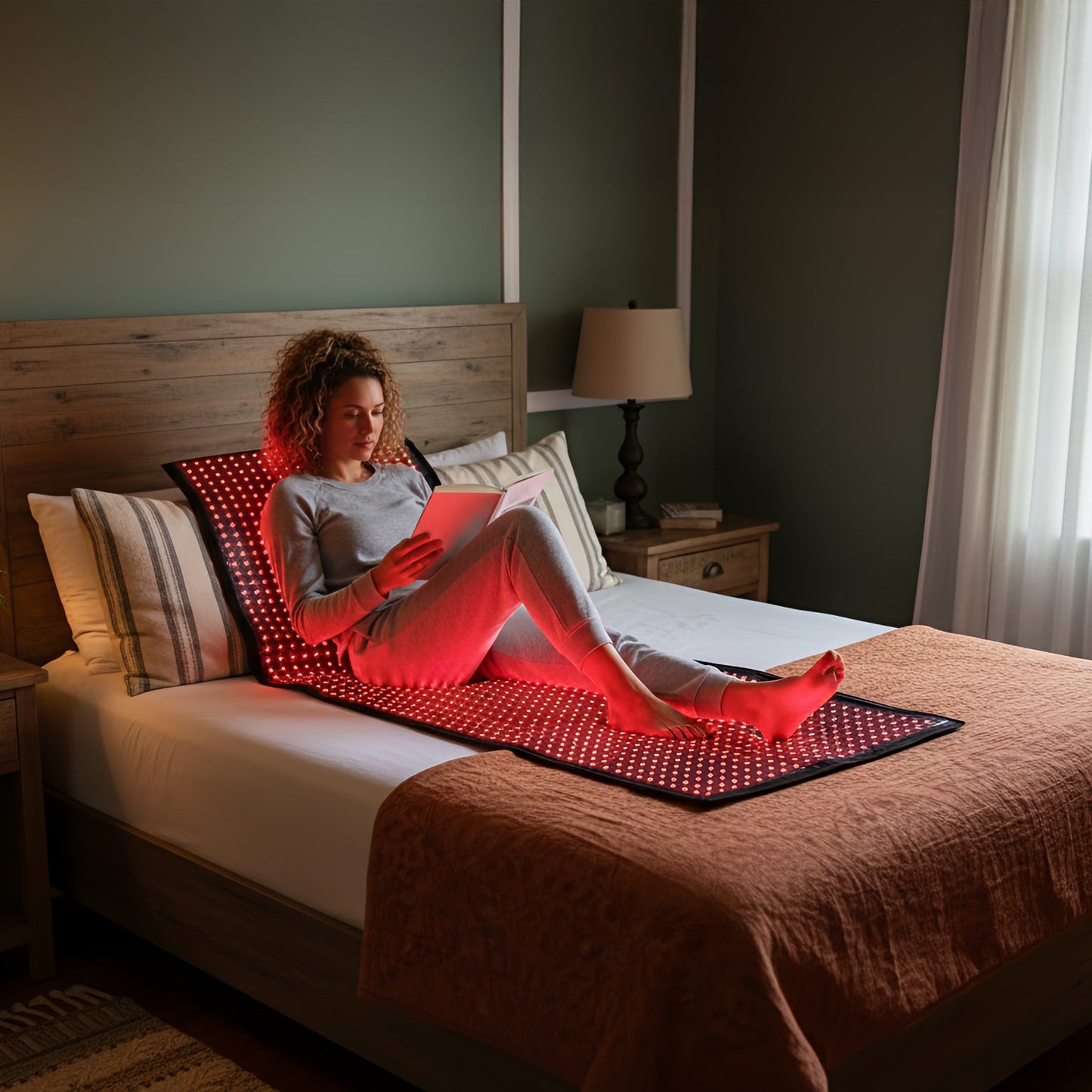 EnergyLounger Full-Body Red & Near-Infrared Light Therapy Blanket Complimentary Upgrade: Includes travel carry case.