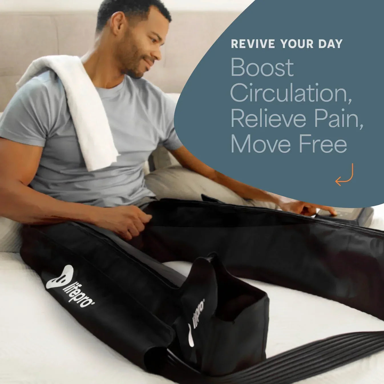 Axis Pro Air Compression Leg Massager