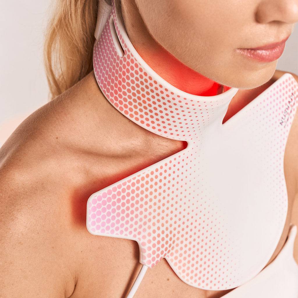 LED Neck & Décolleté Light Therapy Device – Firming & Skin Rejuvenation
