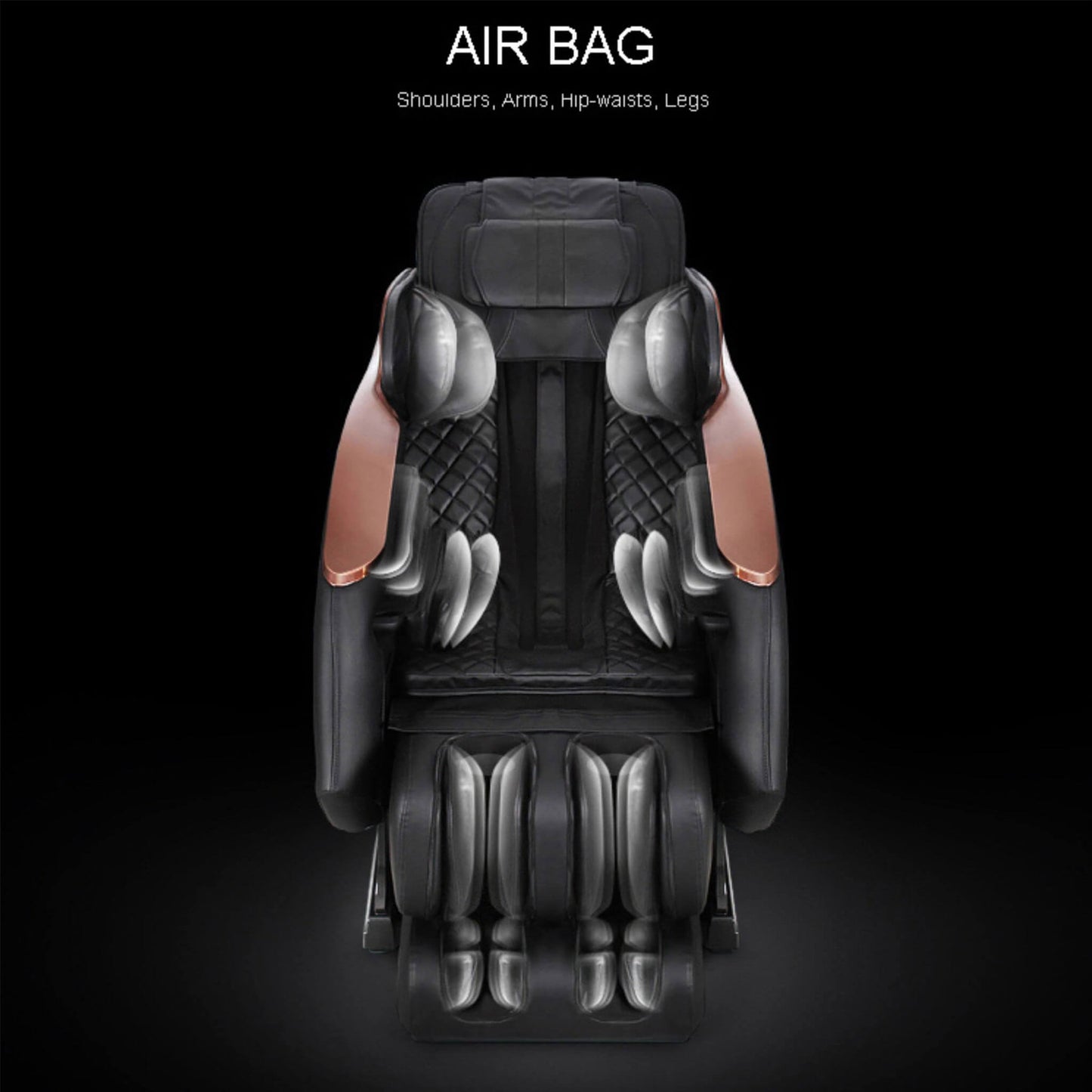 Airvana Zenith Full Body Zero Gravity Shiatsu Massage Chair With Heat And Voice Control