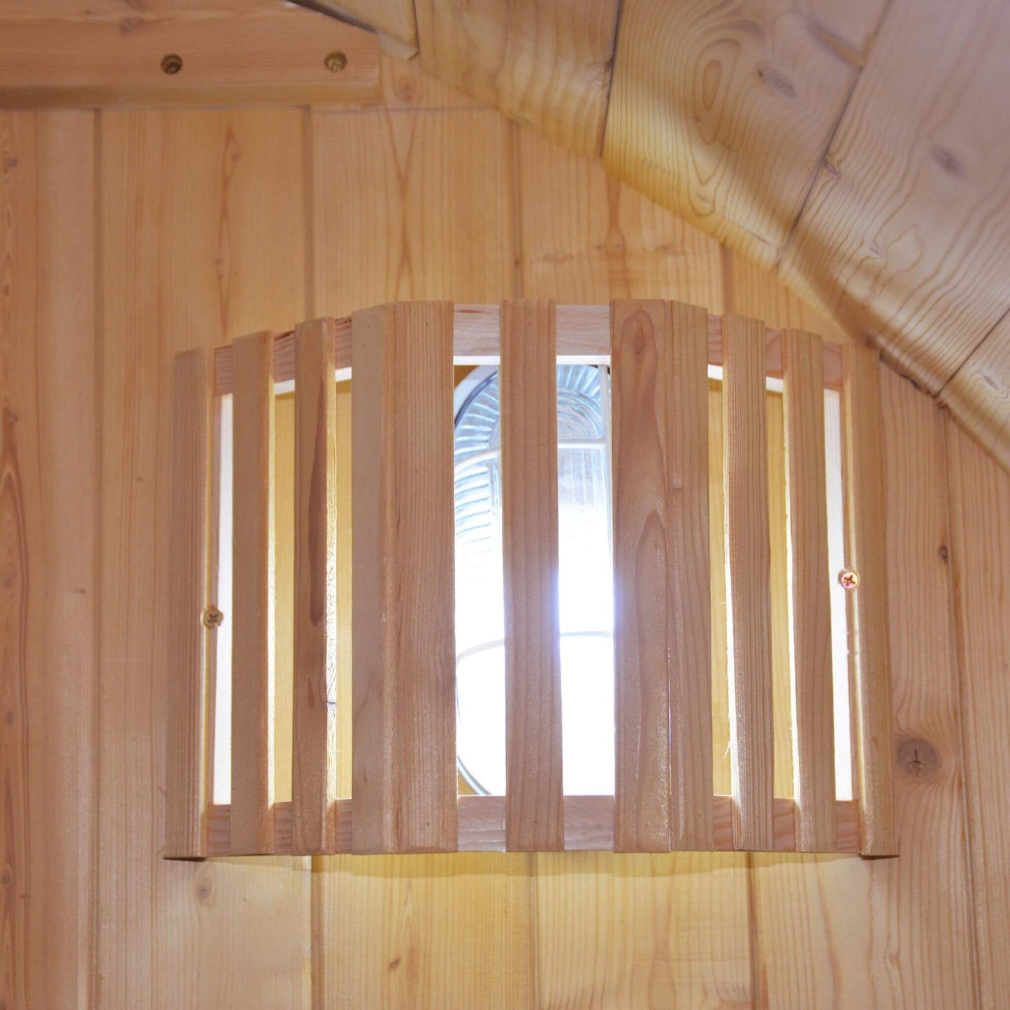 Thermora Ignite Large Premium American White Oak Outdoor Wooden Barrel Sauna