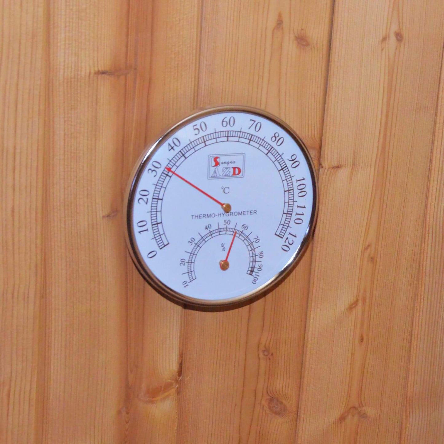 Thermora Ignite Large Premium American White Oak Outdoor Wooden Barrel Sauna