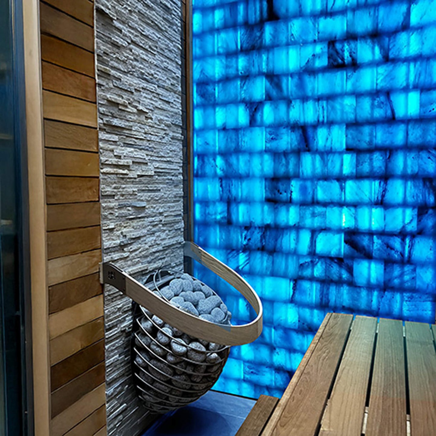 Kit de sauna de sal del Himalaya personalizable de Prosaunas