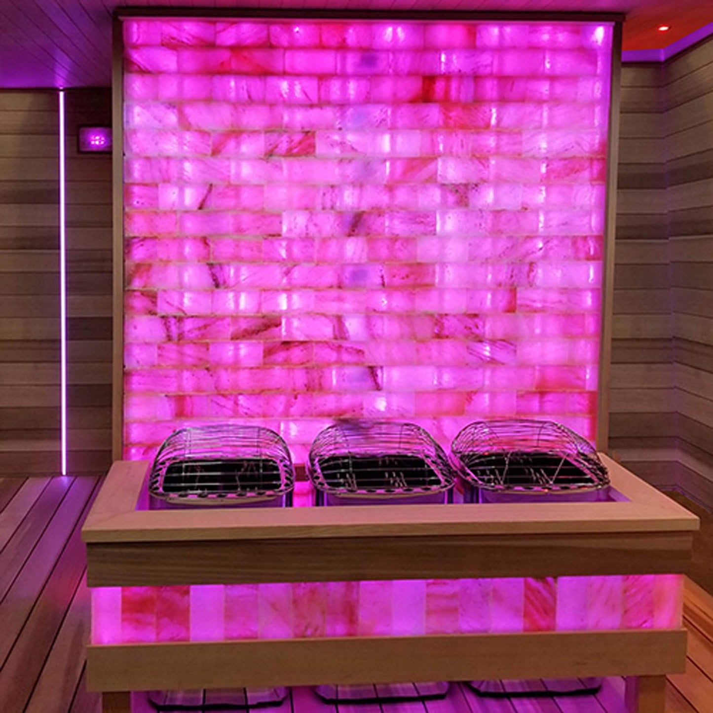 Kit de sauna de sal del Himalaya personalizable de Prosaunas