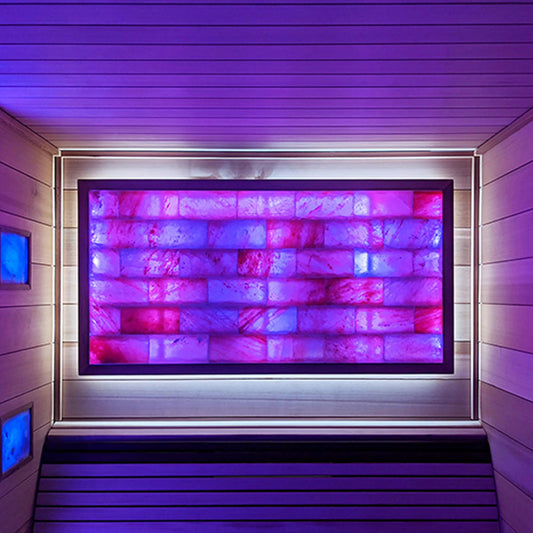 Kit de luz para sauna de sal del Himalaya grande personalizable Prosaunas