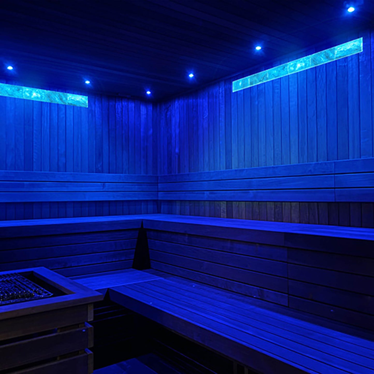Kit de luz para sauna de sal del Himalaya pequeña personalizable Prosaunas