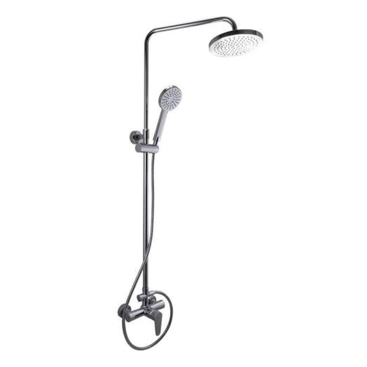 SaunaLife Model R3 Premium Barrel Outdoor Shower