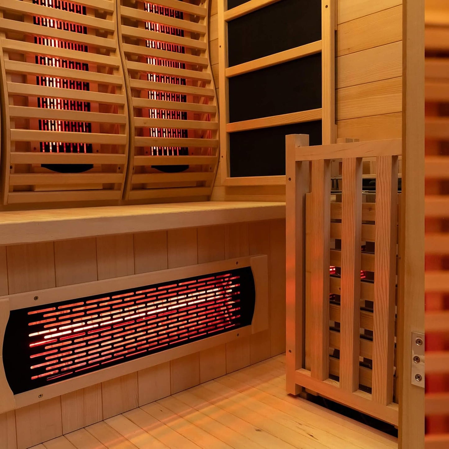 Sauna híbrida de interior para 2 personas Rövia Luma™