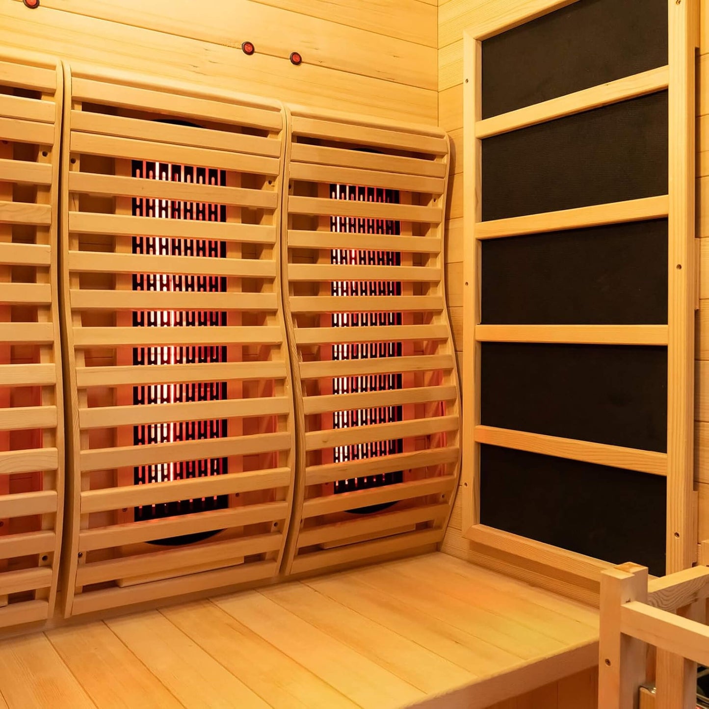 Sauna híbrida de interior para 2 personas Rövia Luma™