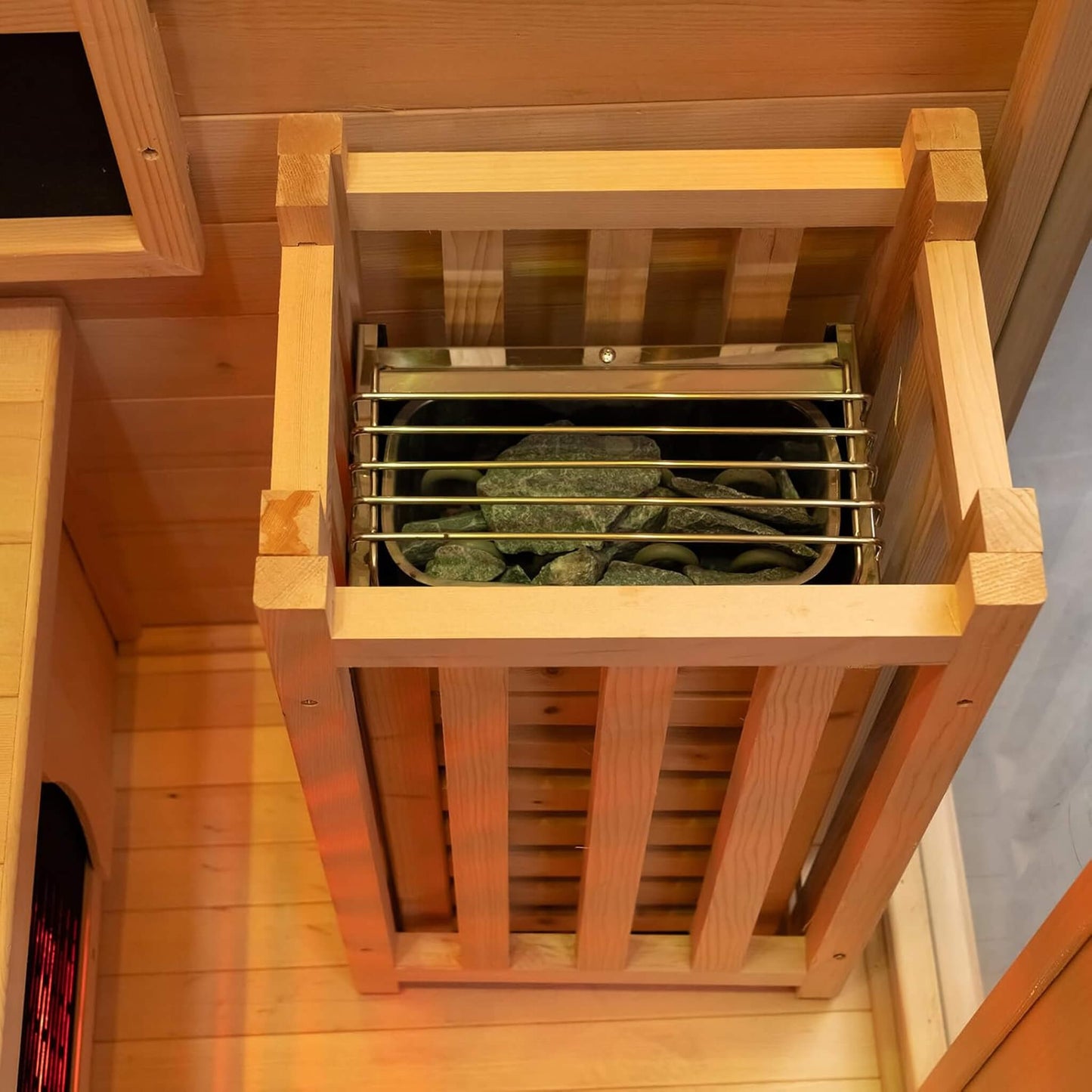 Sauna híbrida de interior para 2 personas Rövia Luma™