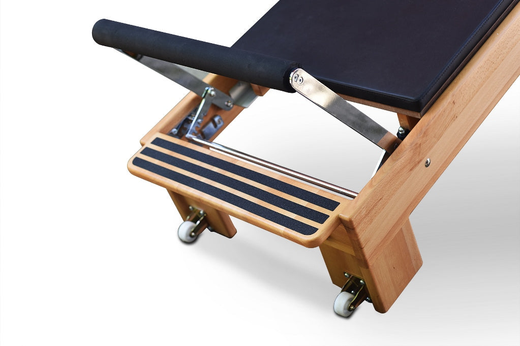 Private Pilates Premium Wood Reformer–Tower System