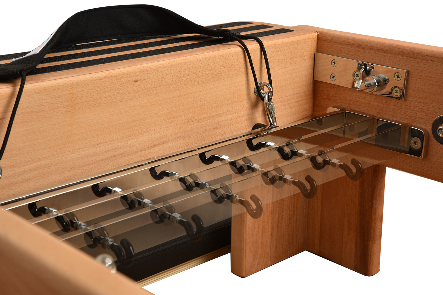 Private Pilates Premium Wood Reformer–Tower System